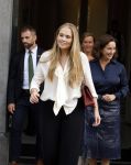 Amsterdam 10 september 2025
Prinses Amalia is uitgenodigd voor een  lunch in de ambtswoning van burgemeester Femke Halsema, waar zij een ontmoeting had met het gemeentebestuur van Amsterdam
