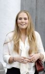 Amsterdam 10 september 2025
Prinses Amalia is uitgenodigd voor een  lunch in de ambtswoning van burgemeester Femke Halsema, waar zij een ontmoeting had met het gemeentebestuur van Amsterdam