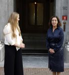 Amsterdam 10 september 2025
Prinses Amalia is uitgenodigd voor een  lunch in de ambtswoning van burgemeester Femke Halsema, waar zij een ontmoeting had met het gemeentebestuur van Amsterdam