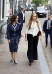 Amsterdam 10 september 2025
Prinses Amalia is uitgenodigd voor een  lunch in de ambtswoning van burgemeester Femke Halsema, waar zij een ontmoeting had met het gemeentebestuur van Amsterdam