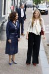 Amsterdam 10 september 2025
Prinses Amalia is uitgenodigd voor een  lunch in de ambtswoning van burgemeester Femke Halsema, waar zij een ontmoeting had met het gemeentebestuur van Amsterdam