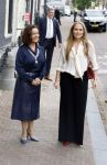 Amsterdam 10 september 2025
Prinses Amalia is uitgenodigd voor een  lunch in de ambtswoning van burgemeester Femke Halsema, waar zij een ontmoeting had met het gemeentebestuur van Amsterdam