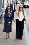 Amsterdam 10 september 2025
Prinses Amalia is uitgenodigd voor een  lunch in de ambtswoning van burgemeester Femke Halsema, waar zij een ontmoeting had met het gemeentebestuur van Amsterdam
