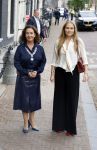 Amsterdam 10 september 2025
Prinses Amalia is uitgenodigd voor een  lunch in de ambtswoning van burgemeester Femke Halsema, waar zij een ontmoeting had met het gemeentebestuur van Amsterdam