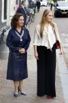 Amsterdam 10 september 2025
Prinses Amalia is uitgenodigd voor een  lunch in de ambtswoning van burgemeester Femke Halsema, waar zij een ontmoeting had met het gemeentebestuur van Amsterdam