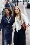 Amsterdam 10 september 2025
Prinses Amalia is uitgenodigd voor een  lunch in de ambtswoning van burgemeester Femke Halsema, waar zij een ontmoeting had met het gemeentebestuur van Amsterdam