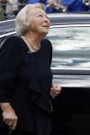 Groesbeek, 12-09-2025 - Hare Koninklijke Hoogheid Prinses Beatrix heropent de gerestaureerde korenmolen De Zuidmolen in Groesbeek. Prinses Beatrix loopt met wandelstok.