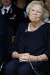 Groesbeek, 12-09-2025 - Hare Koninklijke Hoogheid Prinses Beatrix heropent de gerestaureerde korenmolen De Zuidmolen in Groesbeek. Prinses Beatrix loopt met wandelstok.