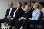 Groesbeek, 12-09-2025 - Hare Koninklijke Hoogheid Prinses Beatrix heropent de gerestaureerde korenmolen De Zuidmolen in Groesbeek. Prinses Beatrix loopt met wandelstok.