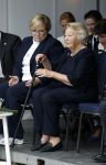 Groesbeek, 12-09-2025 - Hare Koninklijke Hoogheid Prinses Beatrix heropent de gerestaureerde korenmolen De Zuidmolen in Groesbeek. Prinses Beatrix loopt met wandelstok.