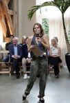 Amsterdam 18 september 2025
Prinses Eloise organiseert samen met Attire Amsterdam en My Lima Lima een modeshow . Haar ouders, Prins Constantijn en moeder Prinses Laurentien zijn natuurlijk aanwezig .