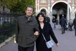 Amsterdam 26 september 2025
Robert ten Brink en zijn vrouw Roos in Amsterdam zuid
