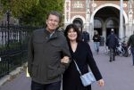 Amsterdam 26 september 2025
Robert ten Brink en zijn vrouw Roos in Amsterdam zuid