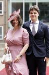 Den Haag 16 september 2025
Prinsjesdag 2025 in Den Haag . Sandra Palmen-Schlangen poseert met haar zoon Floris
