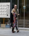 Amsterdam 27 september 2025
Sylvie Meis met haar nieuwe vriend Patrick Gruhn in Amsterdam op de zuidas .