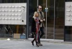 Amsterdam 27 september 2025
Sylvie Meis met haar nieuwe vriend Patrick Gruhn in Amsterdam op de zuidas .