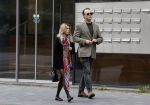 Amsterdam 27 september 2025
Sylvie Meis met haar nieuwe vriend Patrick Gruhn in Amsterdam op de zuidas .