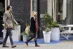 Amsterdam 27 september 2025
Sylvie Meis met haar nieuwe vriend Patrick Gruhn in Amsterdam op de zuidas .