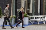 Amsterdam 27 september 2025
Sylvie Meis met haar nieuwe vriend Patrick Gruhn in Amsterdam op de zuidas .