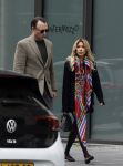 Amsterdam 27 september 2025
Sylvie Meis met haar nieuwe vriend Patrick Gruhn in Amsterdam op de zuidas .
