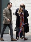 Amsterdam 27 september 2025
Sylvie Meis met haar nieuwe vriend Patrick Gruhn in Amsterdam op de zuidas .