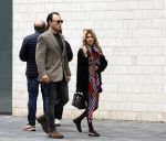 Amsterdam 27 september 2025
Sylvie Meis met haar nieuwe vriend Patrick Gruhn in Amsterdam op de zuidas .