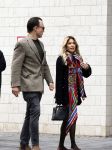 Amsterdam 27 september 2025
Sylvie Meis met haar nieuwe vriend Patrick Gruhn in Amsterdam op de zuidas .