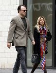 Amsterdam 27 september 2025
Sylvie Meis met haar nieuwe vriend Patrick Gruhn in Amsterdam op de zuidas .