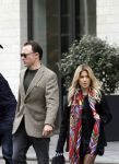 Amsterdam 27 september 2025
Sylvie Meis met haar nieuwe vriend Patrick Gruhn in Amsterdam op de zuidas .