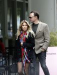 Amsterdam 27 september 2025
Sylvie Meis met haar nieuwe vriend Patrick Gruhn in Amsterdam op de zuidas .