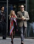 Amsterdam 27 september 2025
Sylvie Meis met haar nieuwe vriend Patrick Gruhn in Amsterdam op de zuidas .
