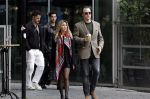 Amsterdam 27 september 2025
Sylvie Meis met haar nieuwe vriend Patrick Gruhn in Amsterdam op de zuidas .