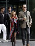 Amsterdam 27 september 2025
Sylvie Meis met haar nieuwe vriend Patrick Gruhn in Amsterdam op de zuidas .