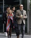 Amsterdam 27 september 2025
Sylvie Meis met haar nieuwe vriend Patrick Gruhn in Amsterdam op de zuidas .
