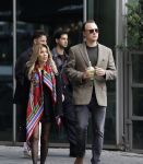Amsterdam 27 september 2025
Sylvie Meis met haar nieuwe vriend Patrick Gruhn in Amsterdam op de zuidas .