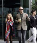 Amsterdam 27 september 2025
Sylvie Meis met haar nieuwe vriend Patrick Gruhn in Amsterdam op de zuidas .