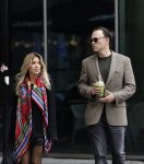 Amsterdam 27 september 2025
Sylvie Meis met haar nieuwe vriend Patrick Gruhn in Amsterdam op de zuidas .