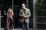 Amsterdam 27 september 2025
Sylvie Meis met haar nieuwe vriend Patrick Gruhn in Amsterdam op de zuidas .