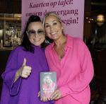 Amsterdam 23 september 2025
Boekpresentatie Tanja Jess bij Hotel  The Lobby . Tanja Jess en Trijntje Oosterhuis