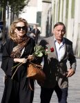 Rotterdam 22 september 2025
Herdenkingsbijeenkomst voor Joke Bruijs in Theater Walhalla . Theo Dietz met zijn vrouw Mariska Dietz