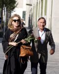 Rotterdam 22 september 2025
Herdenkingsbijeenkomst voor Joke Bruijs in Theater Walhalla . Theo Dietz met zijn vrouw Mariska Dietz