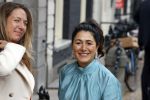 Amsterdam 10 september 2025
Prinses Amalia is uitgenodigd voor een  lunch in de ambtswoning van burgemeester Femke Halsema, waar zij een ontmoeting had met het gemeentebestuur van Amsterdam. Touria Meliani