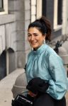 Amsterdam 10 september 2025
Prinses Amalia is uitgenodigd voor een  lunch in de ambtswoning van burgemeester Femke Halsema, waar zij een ontmoeting had met het gemeentebestuur van Amsterdam. Touria Meliani