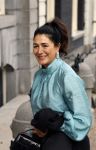 Amsterdam 10 september 2025
Prinses Amalia is uitgenodigd voor een  lunch in de ambtswoning van burgemeester Femke Halsema, waar zij een ontmoeting had met het gemeentebestuur van Amsterdam. Touria Meliani
