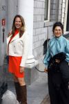 Amsterdam 10 september 2025
Prinses Amalia is uitgenodigd voor een  lunch in de ambtswoning van burgemeester Femke Halsema, waar zij een ontmoeting had met het gemeentebestuur van Amsterdam. Touria Meliani