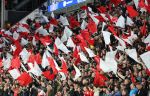 Eindhoven, 21 Oktober 2025
CL Wedstrijd PSV-Napolie, eindstand 6-2
Veel sfeer en vlaggen bij PSV Supporters