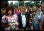 Mijdrecht, 1992
Trouwen Andre Hazes voor de derde maal met Roxanne