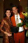 Amsterdam 6 oktober 2003

Beau Monde awards in het amstel hotel

Anouk v Nes en Bas Muijs

© Copyright: Fotopersbureau Peter Smulders BV