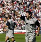Rotterdam, 21 september 2003 
Feyenoord-PSV, eindstand 1-3 
Juichende Kezman

© Copyright: Fotopersbureau Peter Smulders BV
