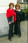 Amsterdam 6 oktober 2003
Beau Monde awards in het amstel hotel
Christine Kroonenberg met Netty v d Veer